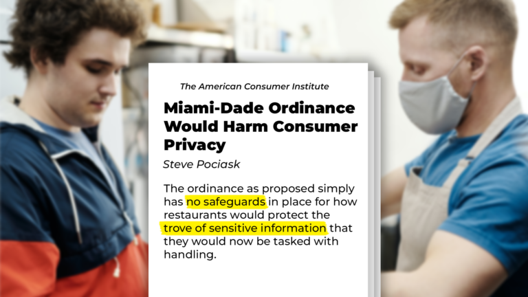 Miami-Dade Ordinance Would Harm Consumer Privacy