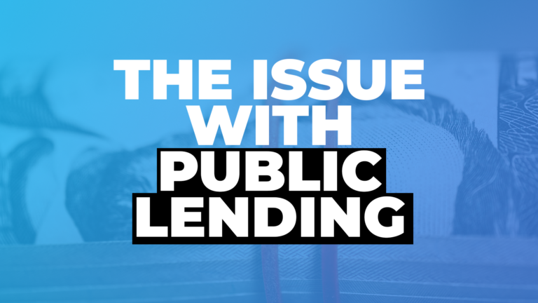 The Issue with Public Lending