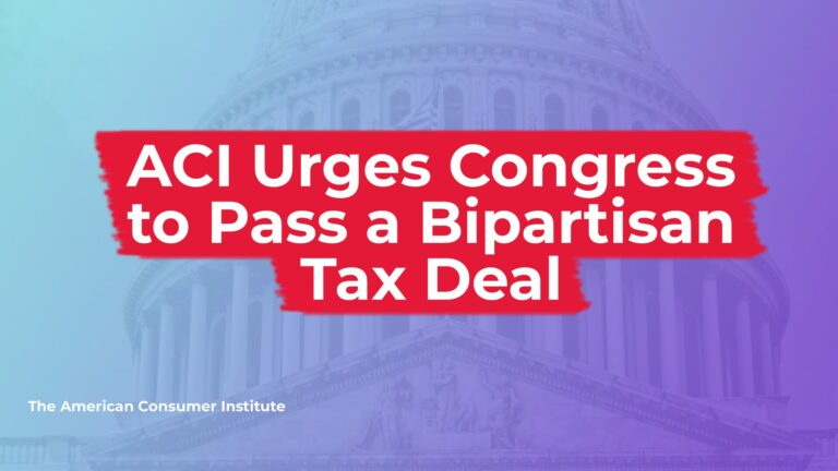 ICYMI: ACI Urges Congress to Pass a Bipartisan Tax Deal