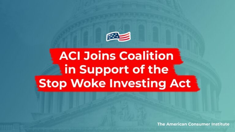 ACI Joins Coalition in Support of the Stop Woke Investing Act 
