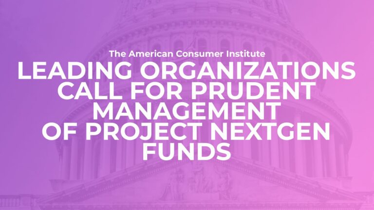 Leading Organizations Call for Prudent Management of Project NextGen Funds