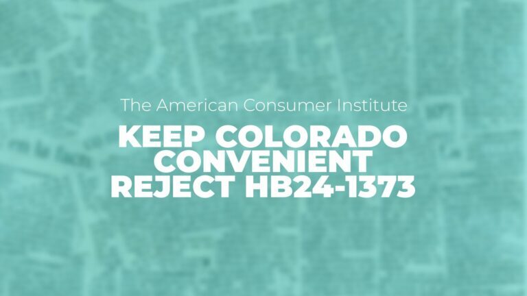 Keep Colorado Convenient (Reject HB24-1373)